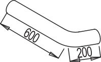 Труба выхлопного газа DINEX 80639