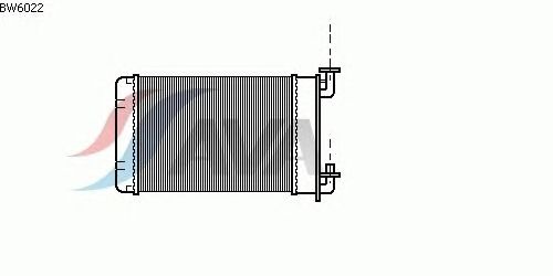 Радиатор отопителя AVA QUALITY COOLING BW6022