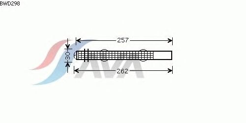 Осушитель кондиционера AVA QUALITY COOLING BWD298