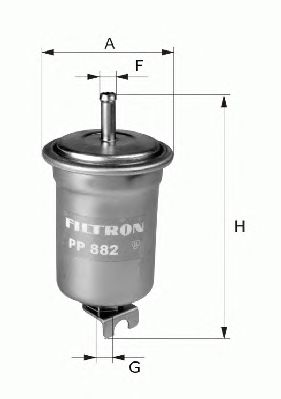 Топливный фильтр FILTRON PP876/3