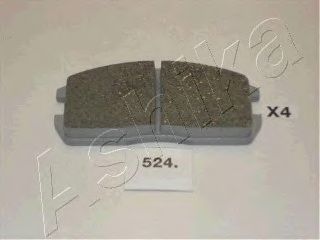 Гальмівні колодки ASHIKA 50-05-524