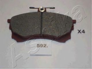 Тормозные колодки ASHIKA 50-05-592