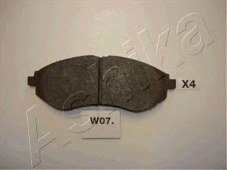Тормозные колодки ASHIKA 50-W0-007