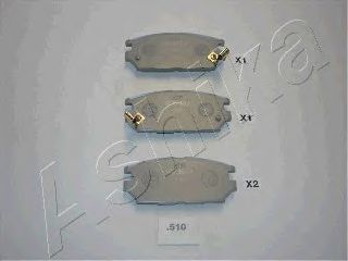 Тормозные колодки ASHIKA 51-05-510