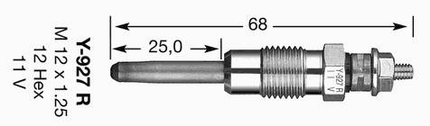 Свеча накала NGK 5171