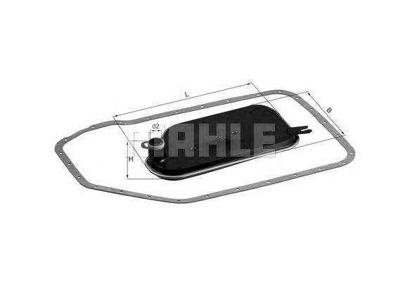 Фильтр АКПП MAHLE ORIGINAL HX 84D
