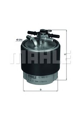 Топливный фильтр MAHLE KL 440/18