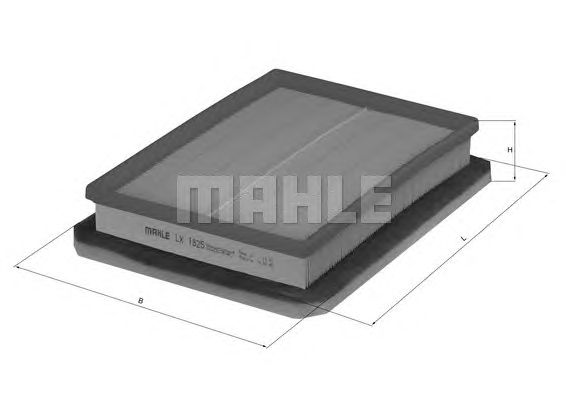 Воздушный фильтр MAHLE LX 1825