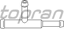 Патрубок системы охлаждения TOPRAN 109 637