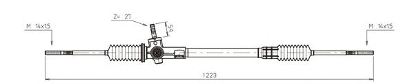 Рулевой механизм GENERAL RICAMBI RV4014