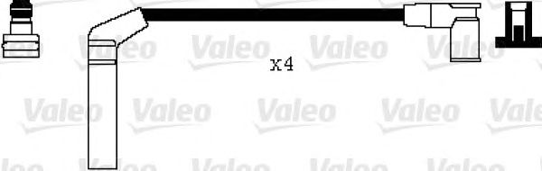 Комплект высоковольтных проводов VALEO 346086