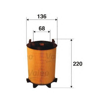 Воздушный фильтр VALEO 585652