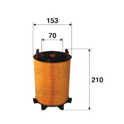 Воздушный фильтр VALEO 585653