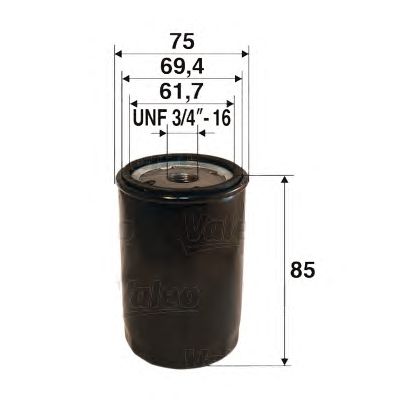 Масляный фильтр VALEO 586068