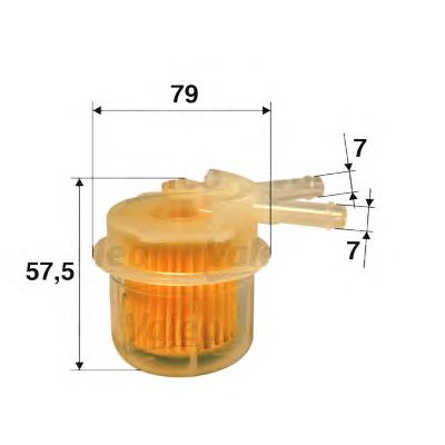 Топливный фильтр VALEO 587017