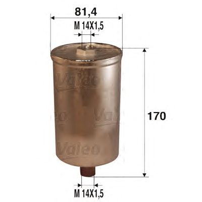 Паливний фільтр VALEO 587204