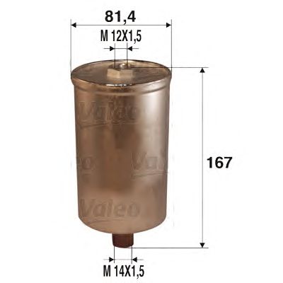 Топливный фильтр VALEO 587205