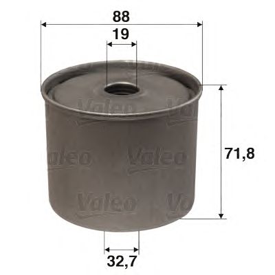 Топливный фильтр VALEO 587701