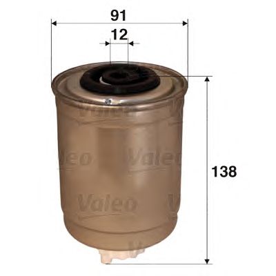 Топливный фильтр VALEO 587721