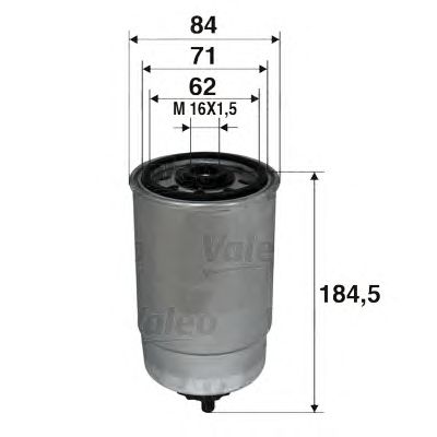 Топливный фильтр VALEO 587724