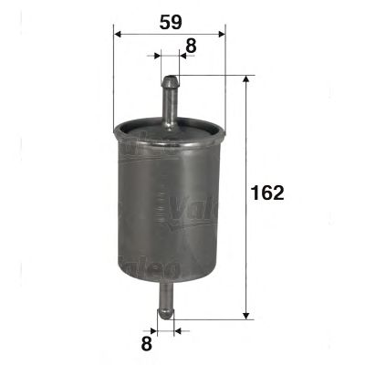 Топливный фильтр VALEO 587028