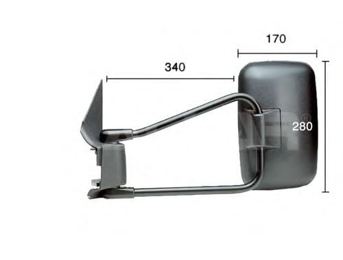 Зеркало заднего вида ALKAR 9202963