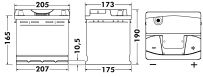 Стартерная аккумуляторная батарея EXIDE 544 59 Excell*