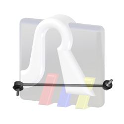 Тяга / стойка стабилизатора RTS 97-99586-1