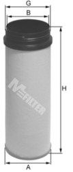 Воздушный фильтр MFILTER A 819