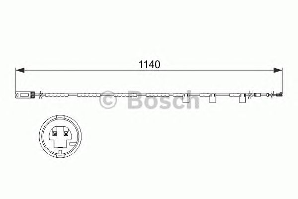 Датчик износа колодок BOSCH 1 987 473 525