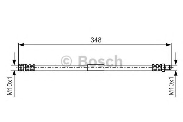 Тормозной шланг BOSCH 1 987 476 080