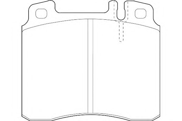 Тормозные колодки WAGNER WBP21303A