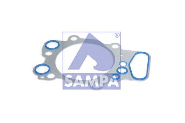 Прокладка головки блока цилиндров (ГБЦ) SAMPA 051.152