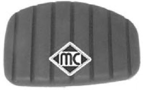 Накладка педали тормоза Metalcaucho 04717