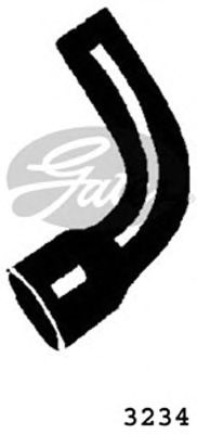 Шланг радиатора GATES 3234