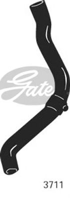 Шланг радиатора GATES 3711