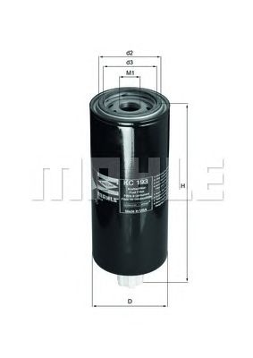 Топливный фильтр KNECHT KC 193