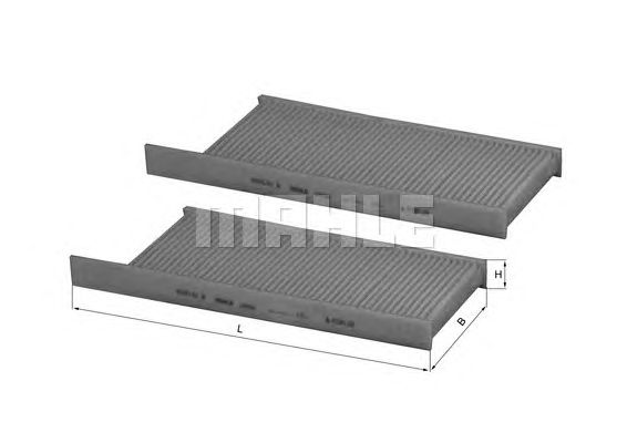 Фильтр салона KNECHT LA 468/S