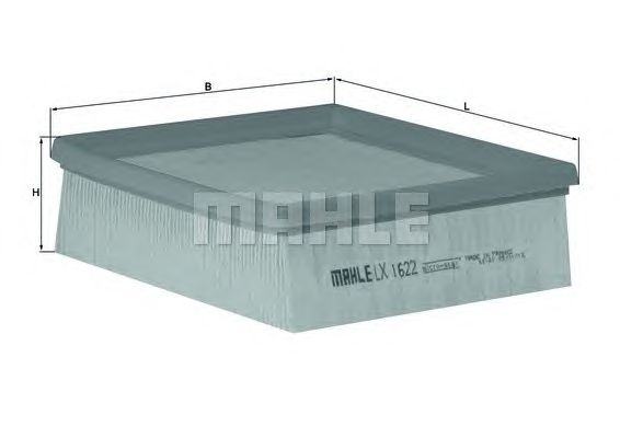 Воздушный фильтр KNECHT LX 1622