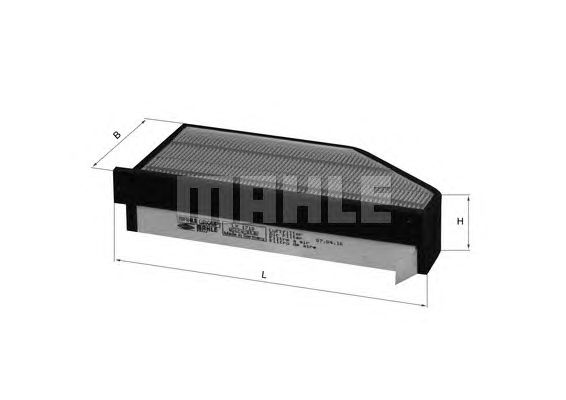 Воздушный фильтр KNECHT LX 1710