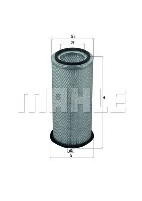 Воздушный фильтр KNECHT LX 1675