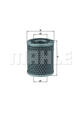 Масляный фильтр KNECHT OX 27