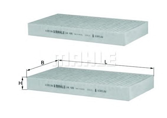 Фильтр салона KNECHT LAK 426/S