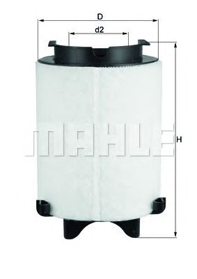 Воздушный фильтр KNECHT LX 1566/1