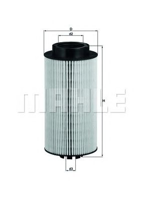 Топливный фильтр KNECHT KX 264D