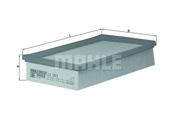 Воздушный фильтр KNECHT LX 1803