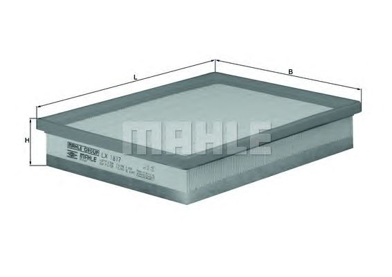 Воздушный фильтр KNECHT LX 1817