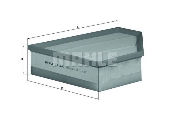 Воздушный фильтр KNECHT LX 1640