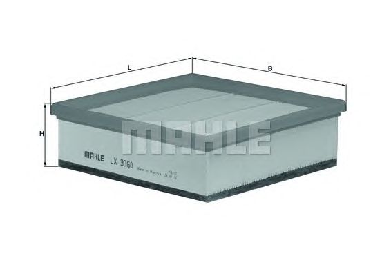 Повітряний фільтр KNECHT LX 3060