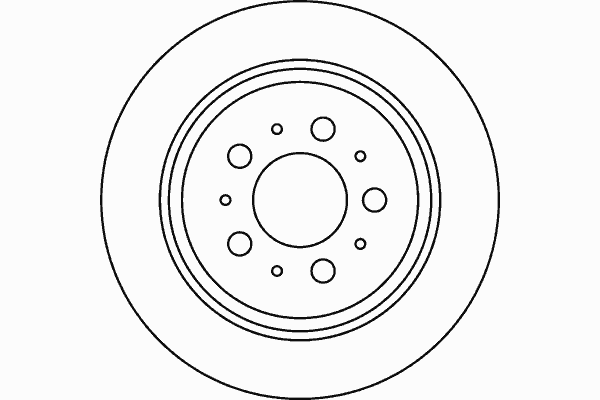 Гальмівний диск TEXTAR 92100703